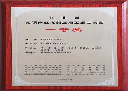 山西省知识产权优势培育工程专利奖